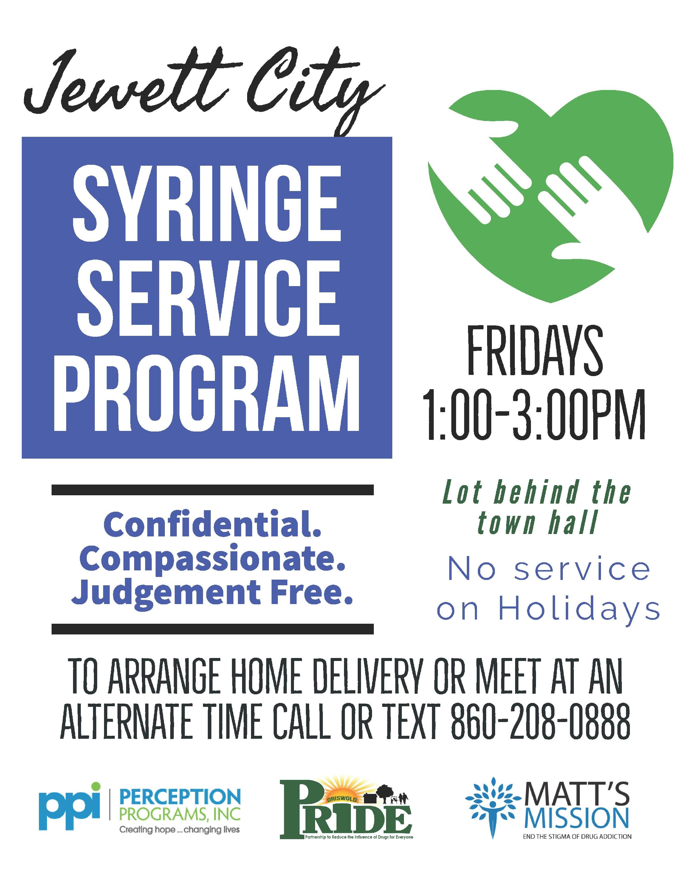 Syringe Service Program flyer 10 2022